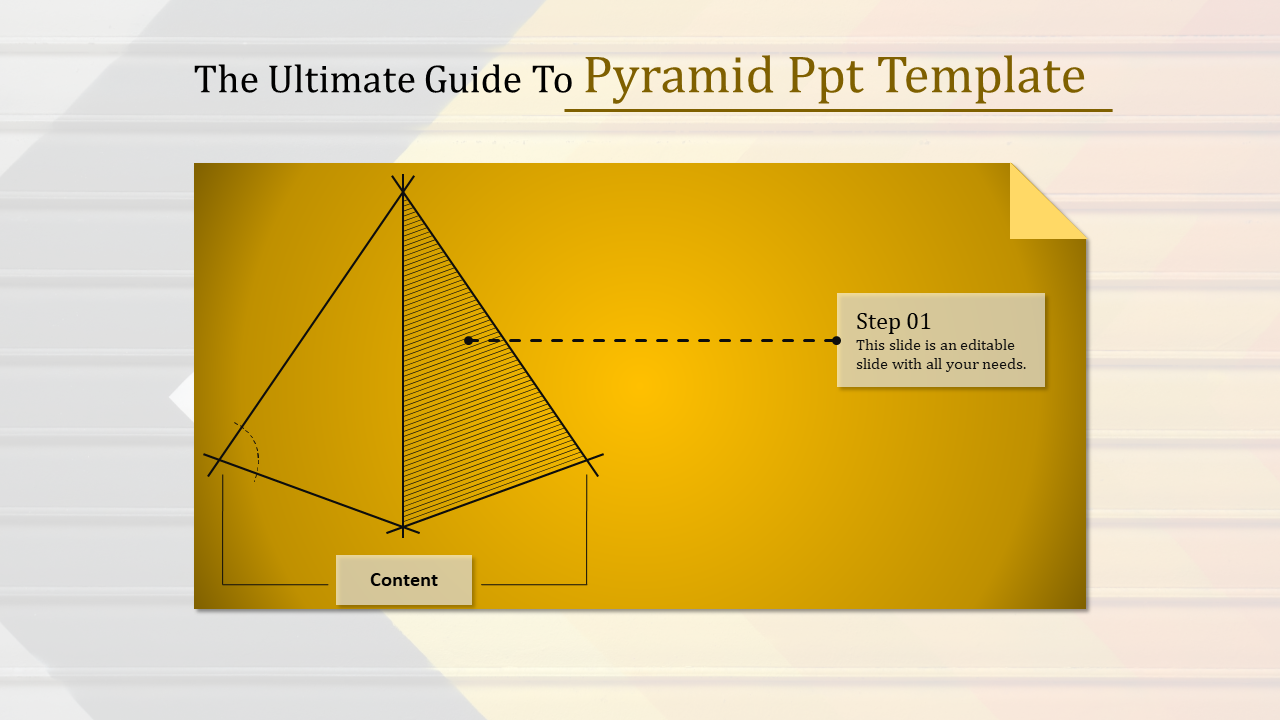 pyramid ppt template-The Ultimate Guide To Pyramid Ppt Template